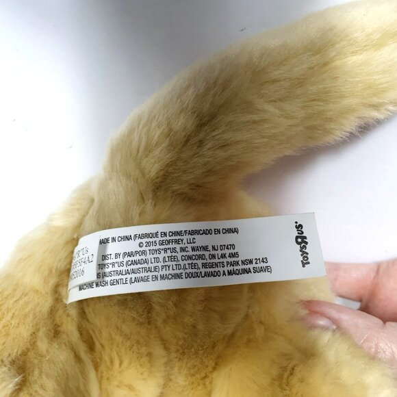 Toys R Us Golden Labrador 16" Yellow Retriever Plush Stuffed Dog Soft Toy 2015 - Picture 7 of 7